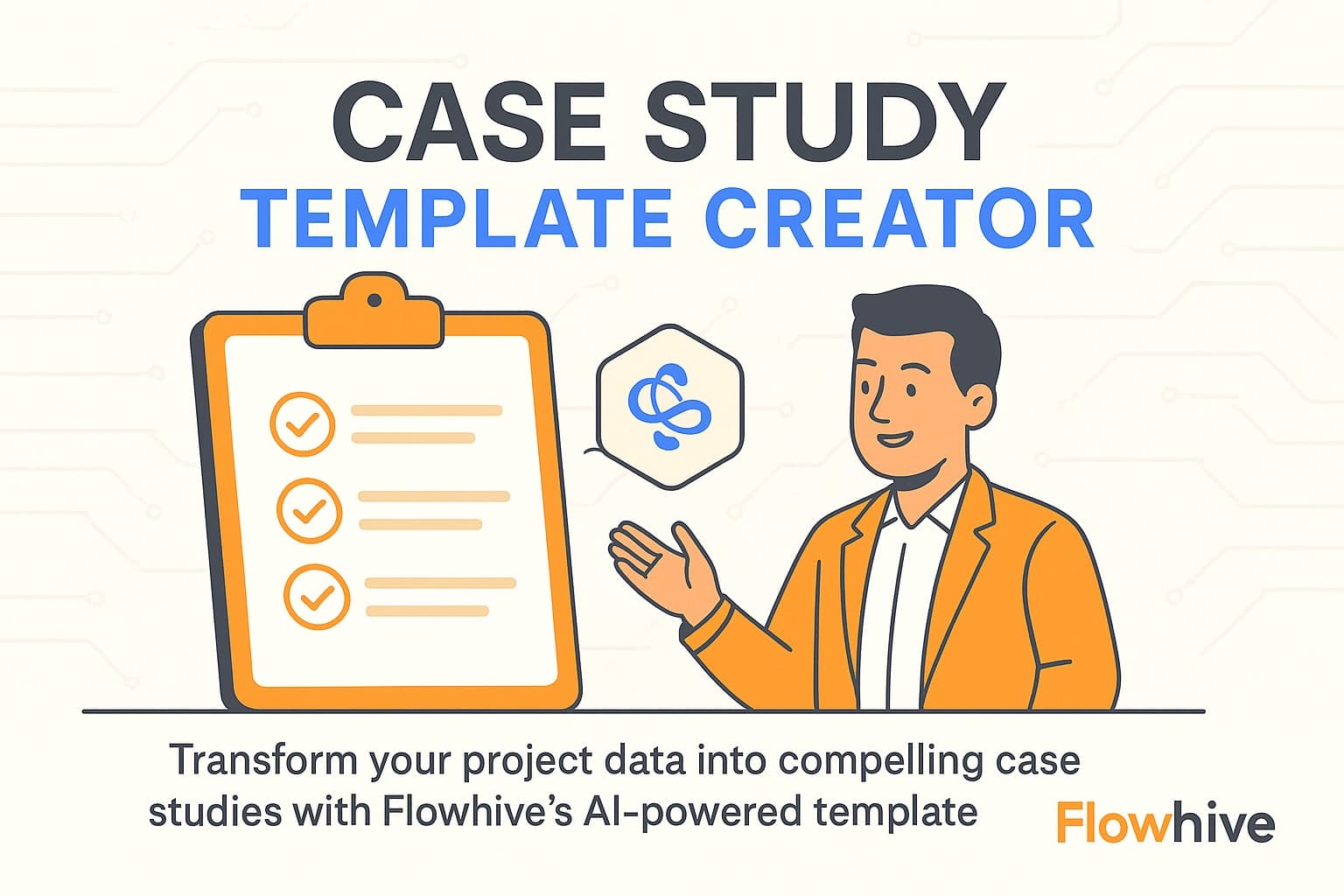 AI Case Study Template Creator - Professional case study creation workflow